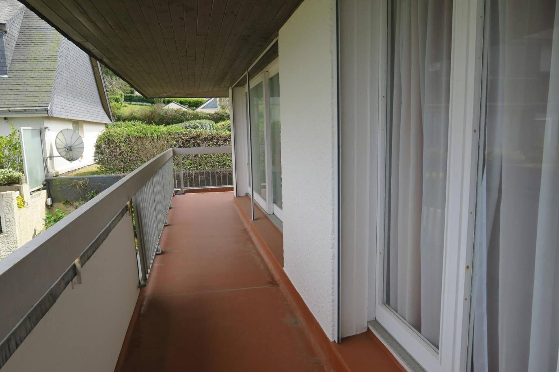 Appartement VUE SUR MER avec terrasse, plage de Trestraou à PERROS-GUIREC - Ref 861 Exterior foto
